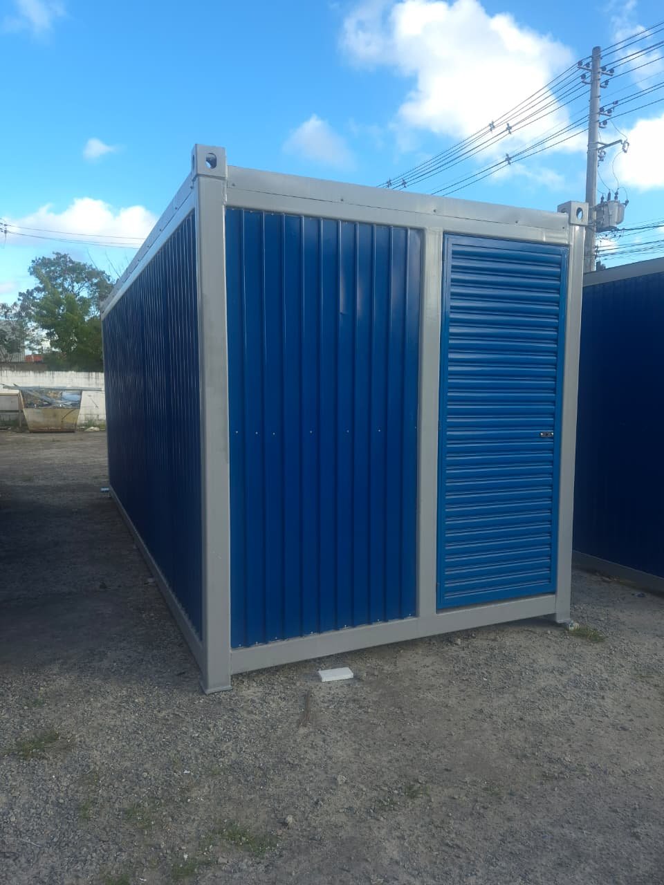 Container compacto azul da Nord Containers