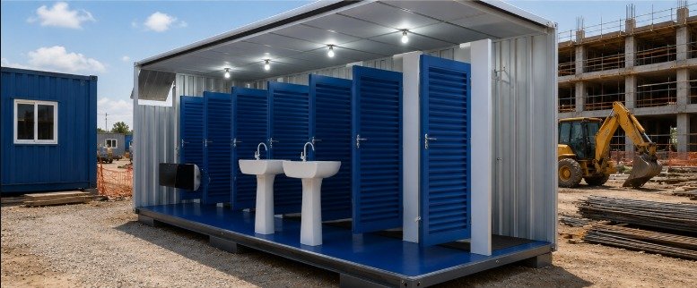Módulo sanitário para projeto especial